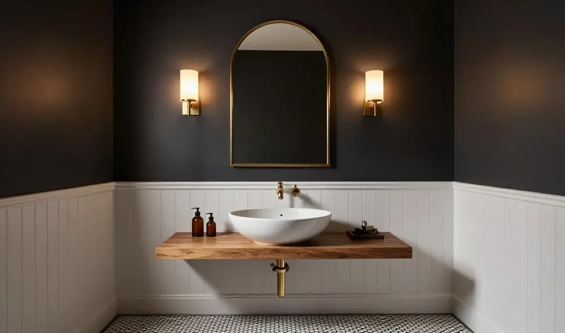 22 Half Bathroom Design Ideas for Small Elegant Spaces