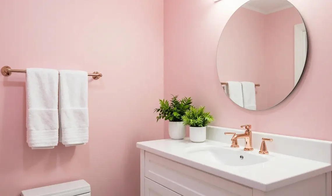 22 Pink Bathroom Design Ideas for Chic Feminine Style