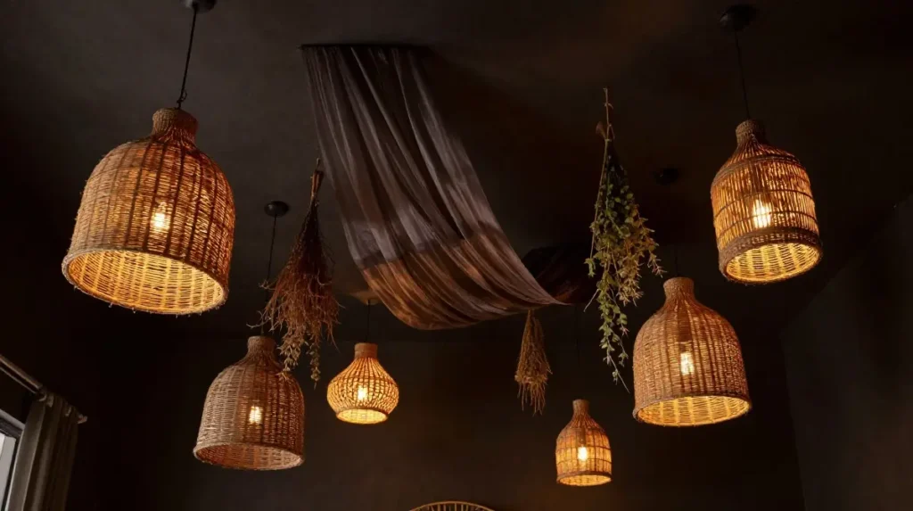 Add Ceiling Decor for a Full Room Effect