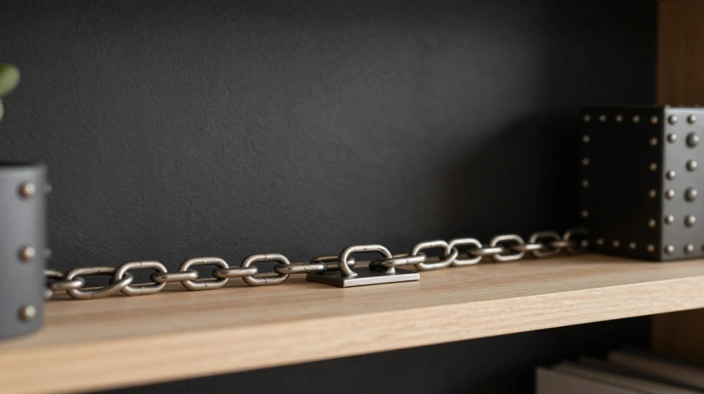 Add Chain Link and Metal Accent Decor