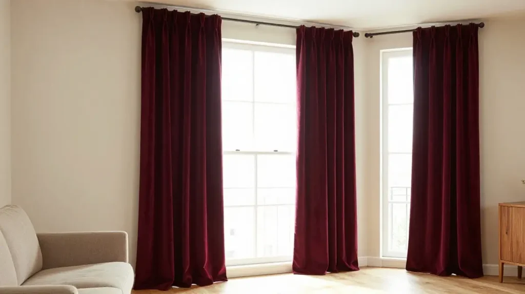 Add Colorful Curtains for Instant Room Transformation