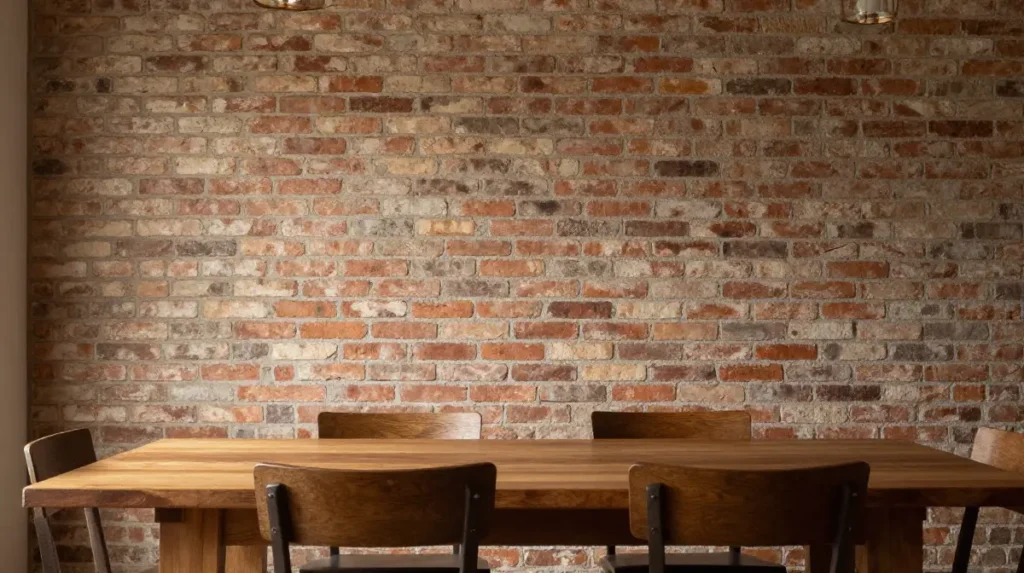 Add Exposed Brick or Textured Walls