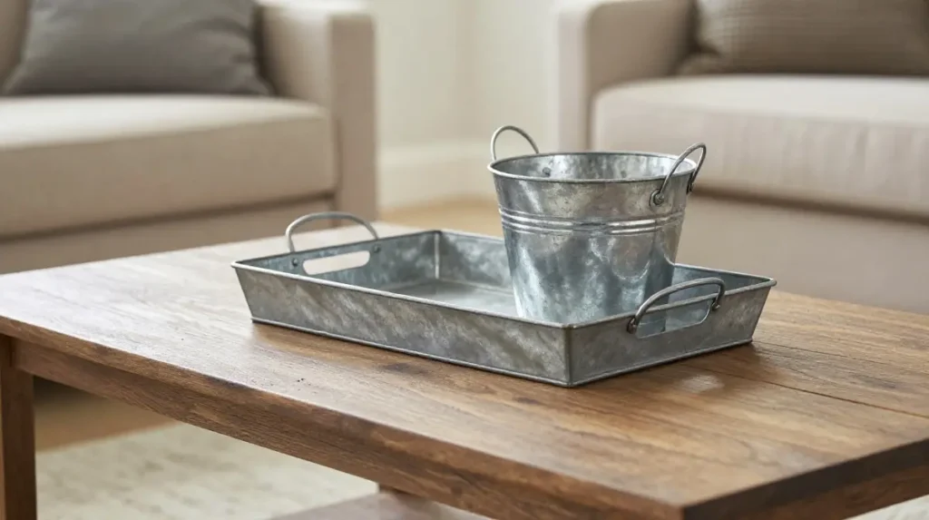 Add Galvanized Metal Accents