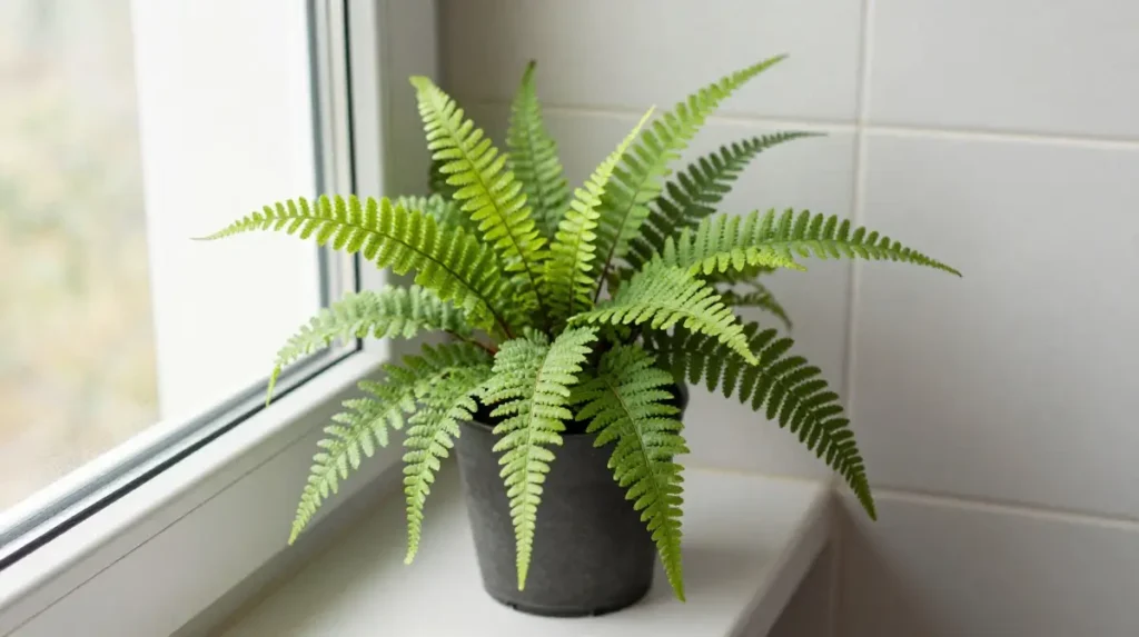 Add Greenery with Bathroom Plants