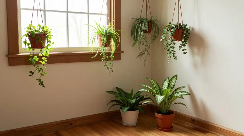 Add Indoor Greenery and Hanging Plants