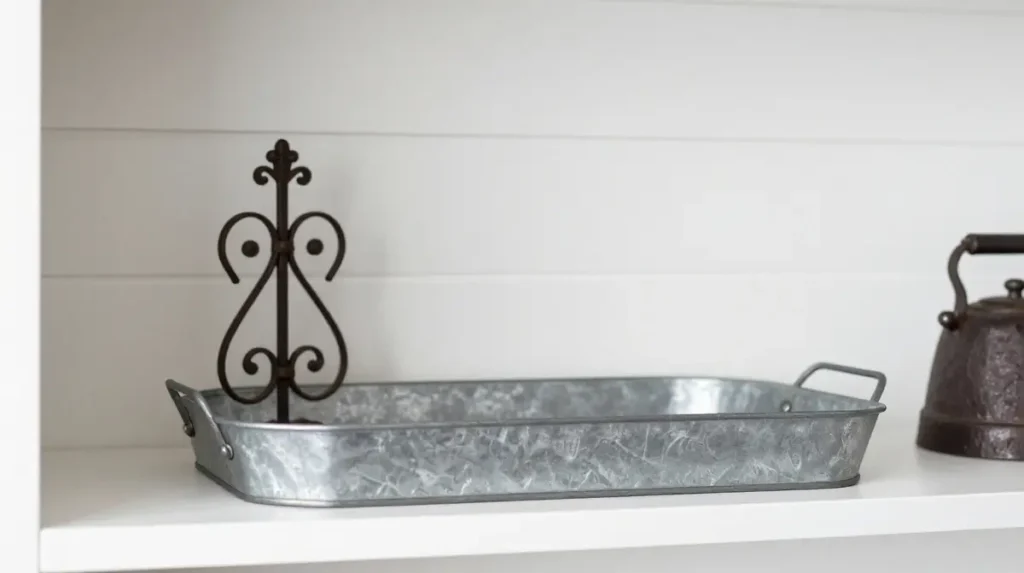 Add Metal Accents Through Decor, Not Just Furniture