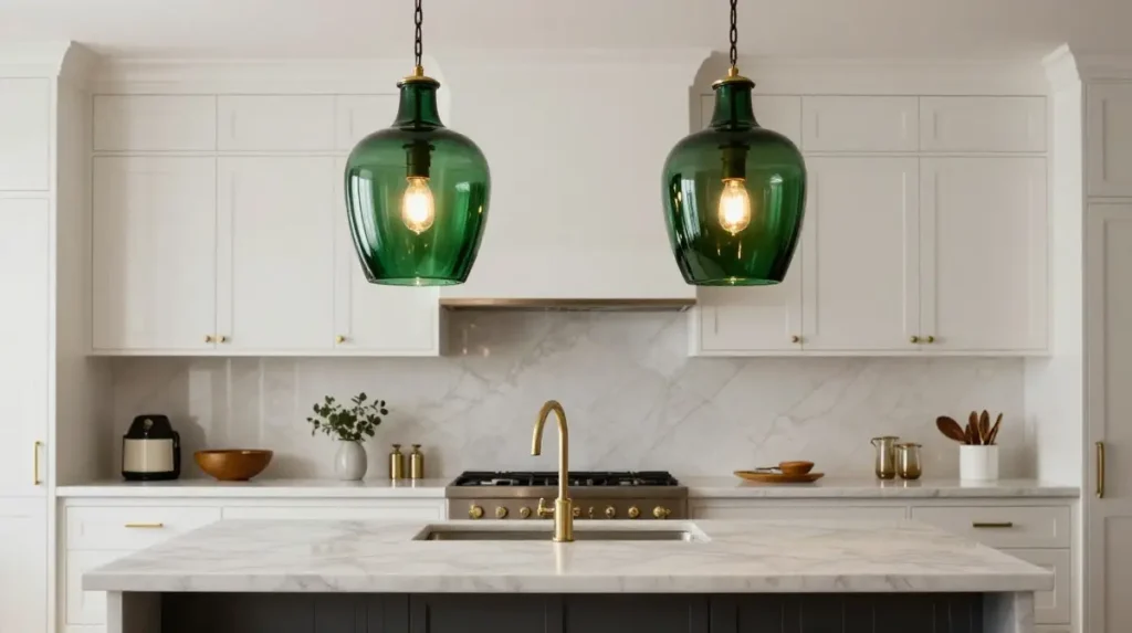 Add Statement Lighting in a Bold Shade