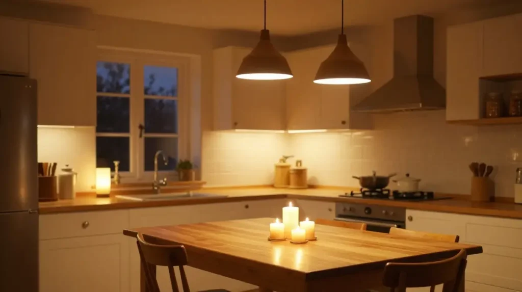Add Warm, Ambient Lighting