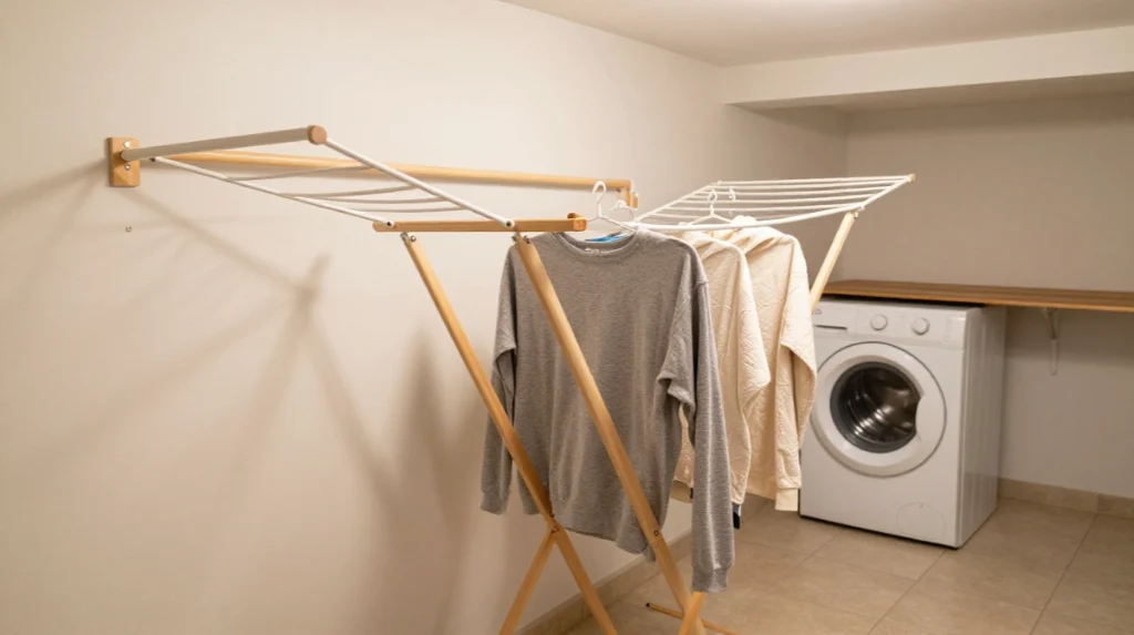 Add a Drying Rack or Hanging Rod