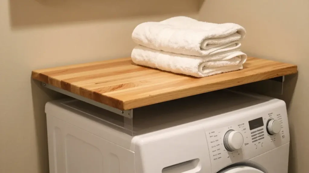 Add a Folding Station Above the Appliances
