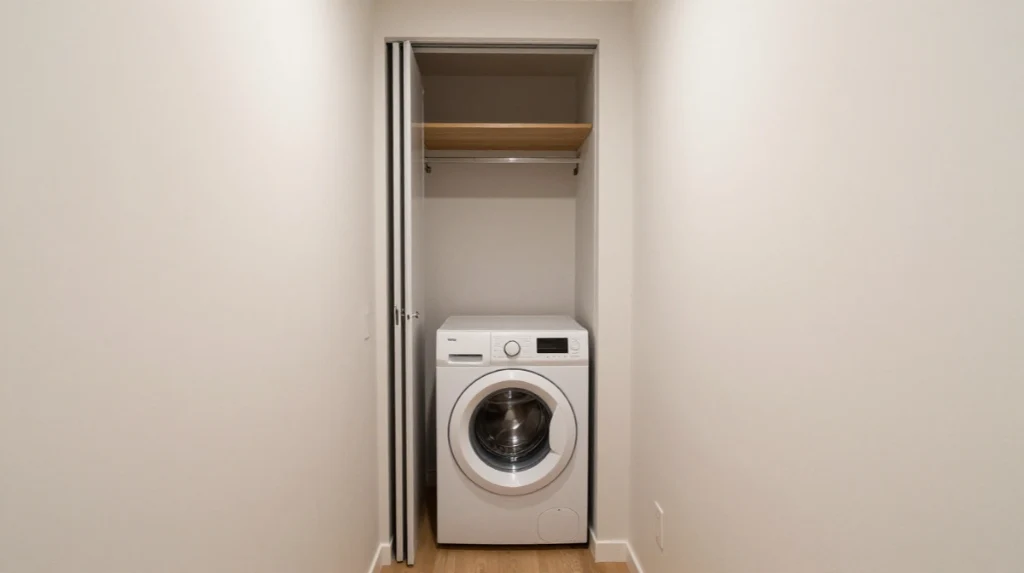 Add a Laundry Closet in the Hallway