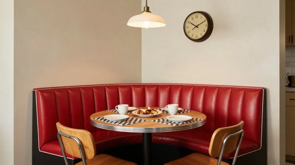 Add a Retro Breakfast Nook for Instant Character