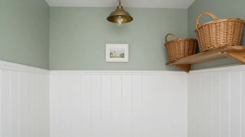 Beadboard Walls for Cottage Texture