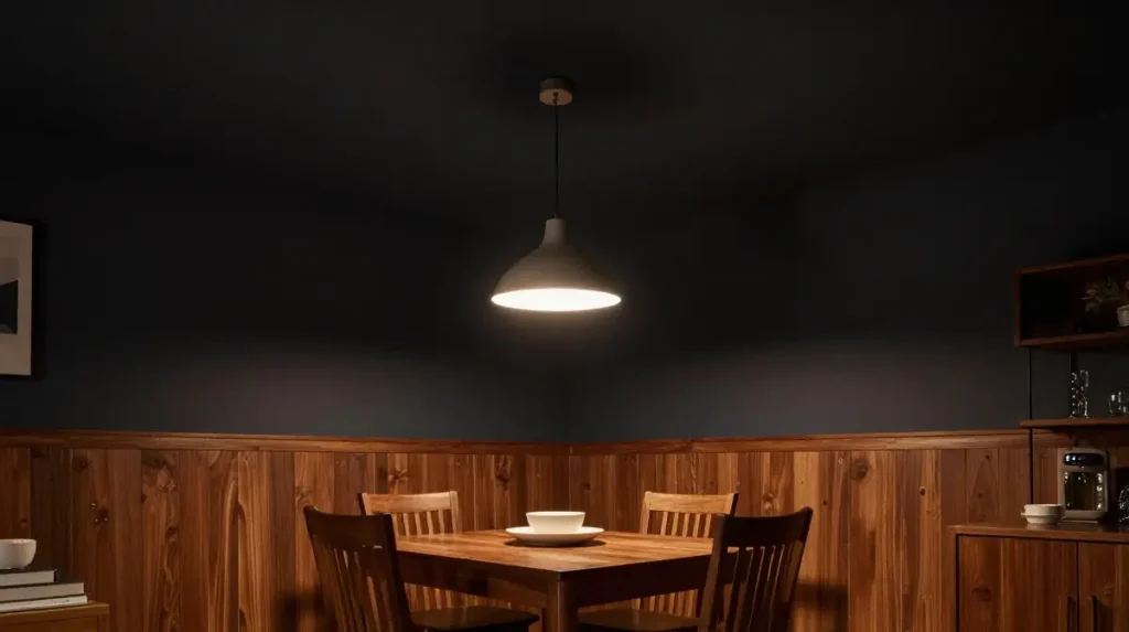Black Ceiling Trend for a Cocooning Effect