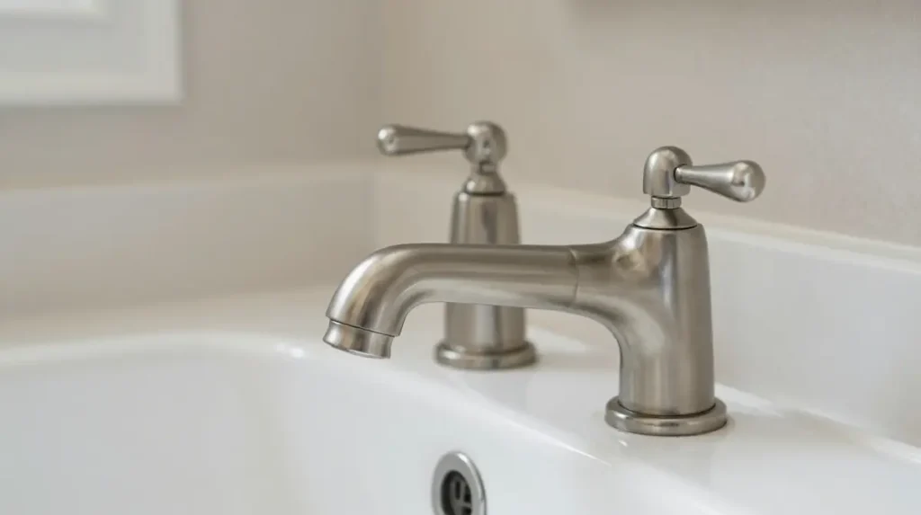 Bridge faucets for a vintage feel
