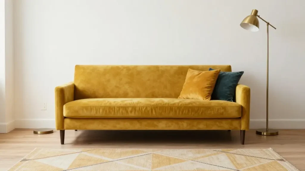 Bring in a Colorful Sofa as a Statement Piece