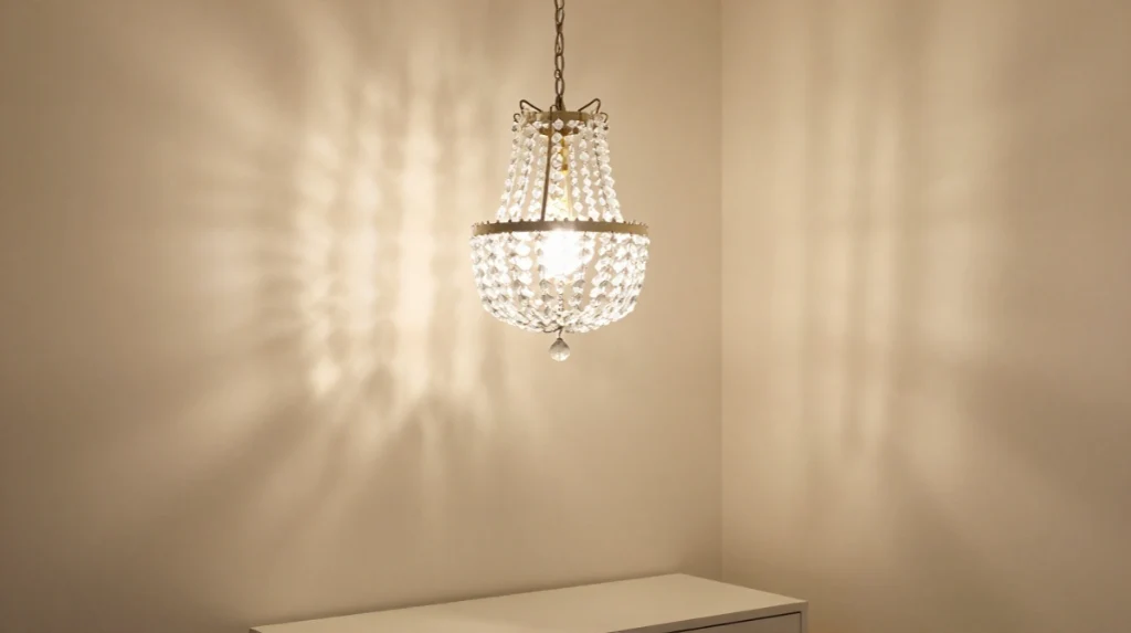 Bring in a Crystal or Statement Chandelier