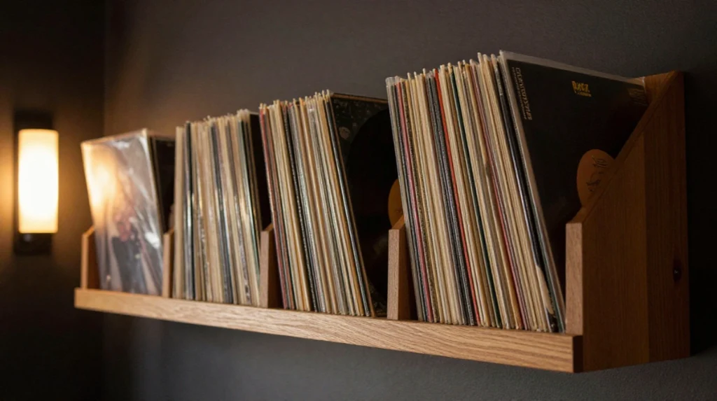 Build a Vinyl Record Collection Display
