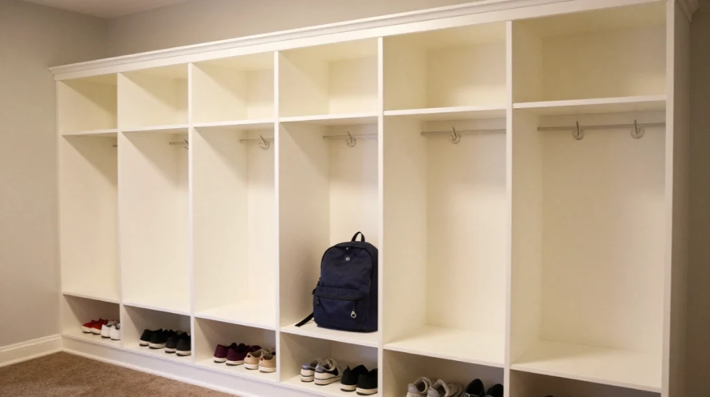Built-In Cubbies for Every Family Member