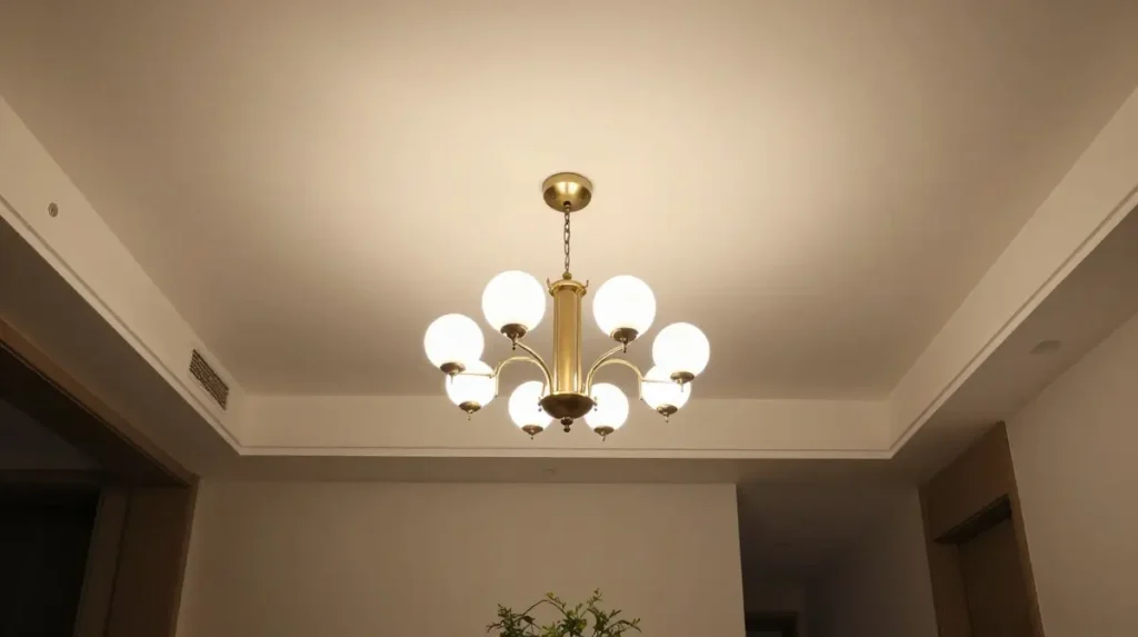 Chandelier Ceiling Design for a Centerpiece Moment