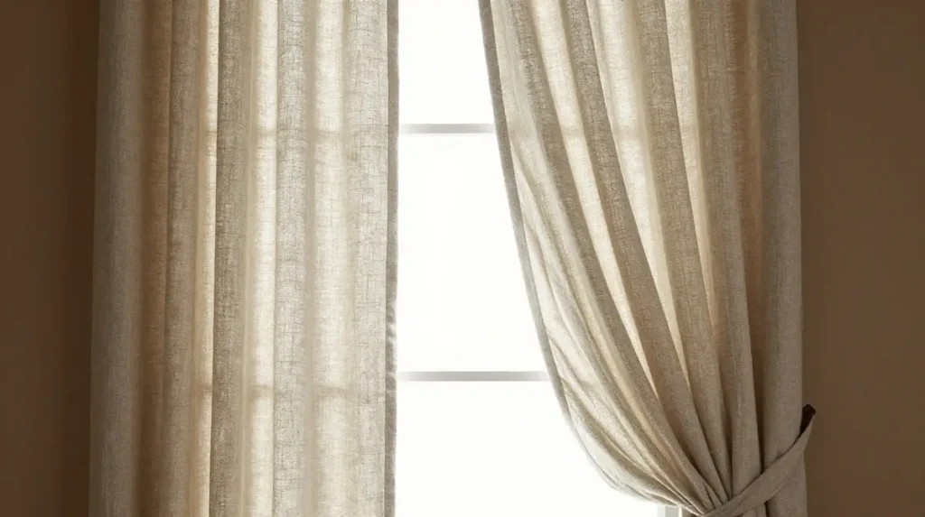 Choose Neutral Linen Curtains