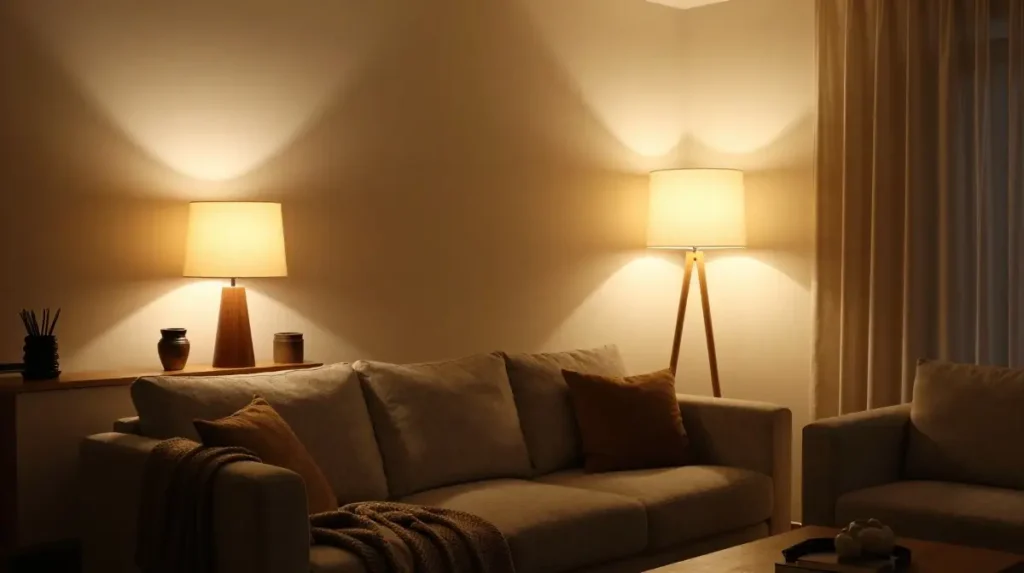 Choose Warm Ambient Lighting