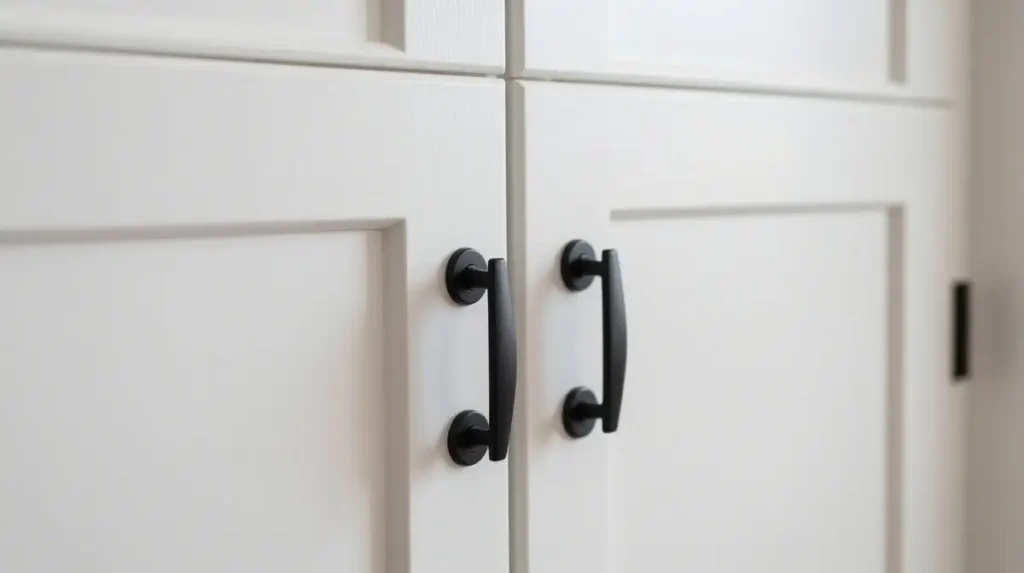 Commit to Black Metal Fixtures Throughout