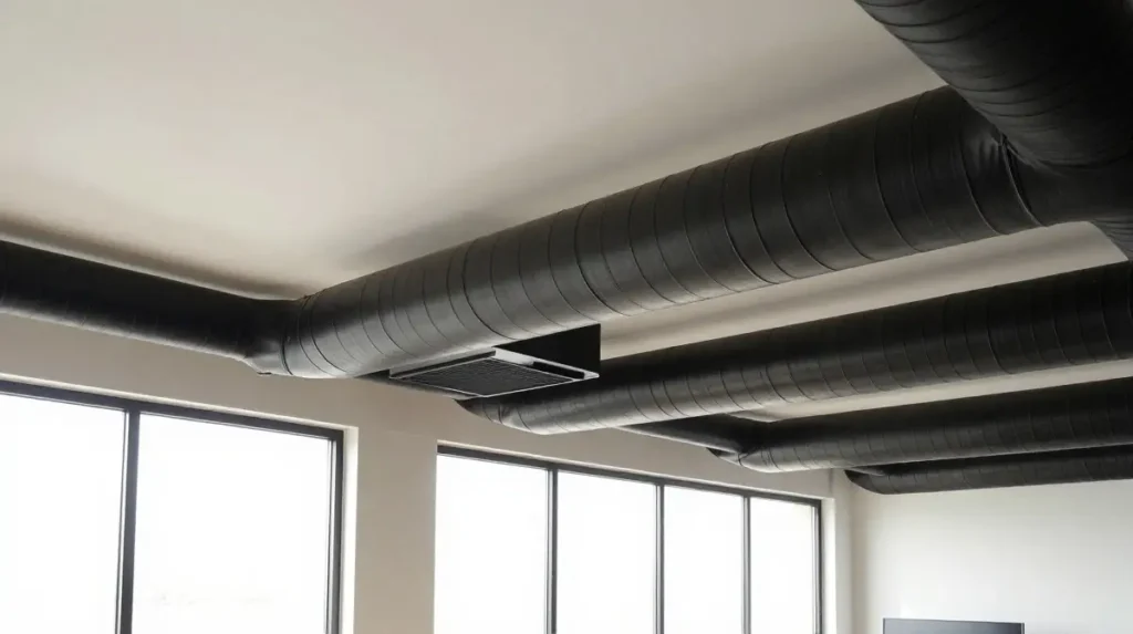 Consider Exposed Ductwork Ceiling Treatments