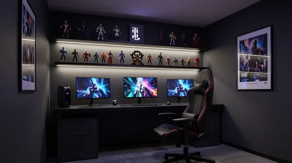 Design a Man Cave Hobby Room for Collectors and Gamers