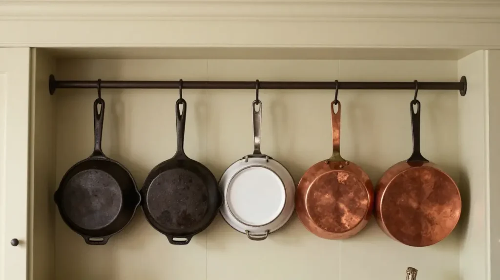 Display Cast Iron and Vintage Cookware