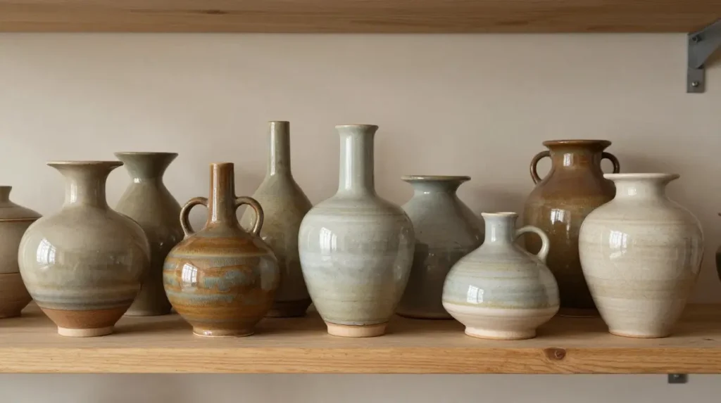 Display Handmade Pottery and Ceramics