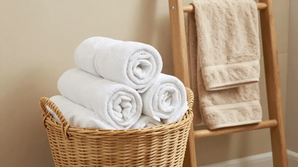 Display Towels Thoughtfully