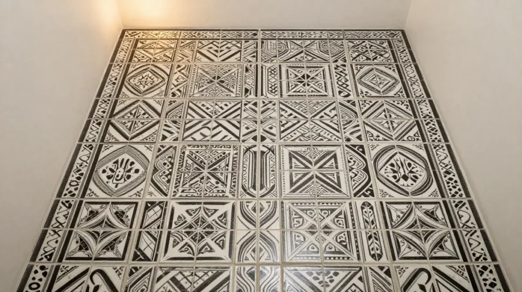 Encaustic Tile for an Art Deco Look