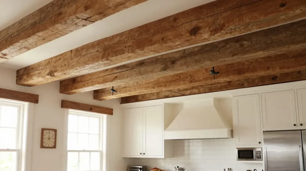Farmhouse Ceiling Beams for Architectural Interest