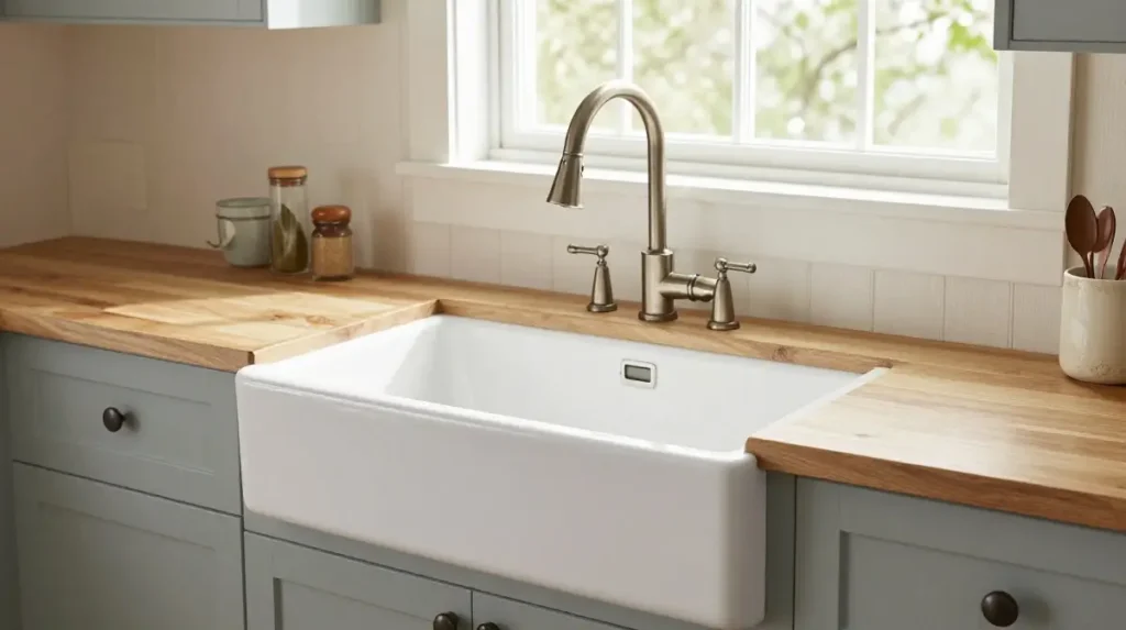 Farmhouse Sink Design for Everyday Function