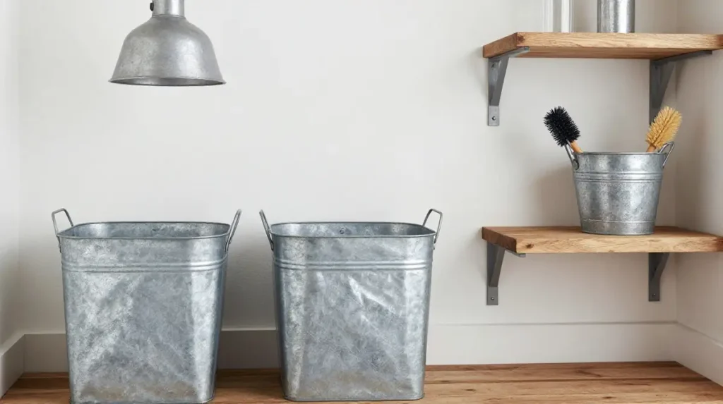 Galvanized Metal Accents That Feel Authentic