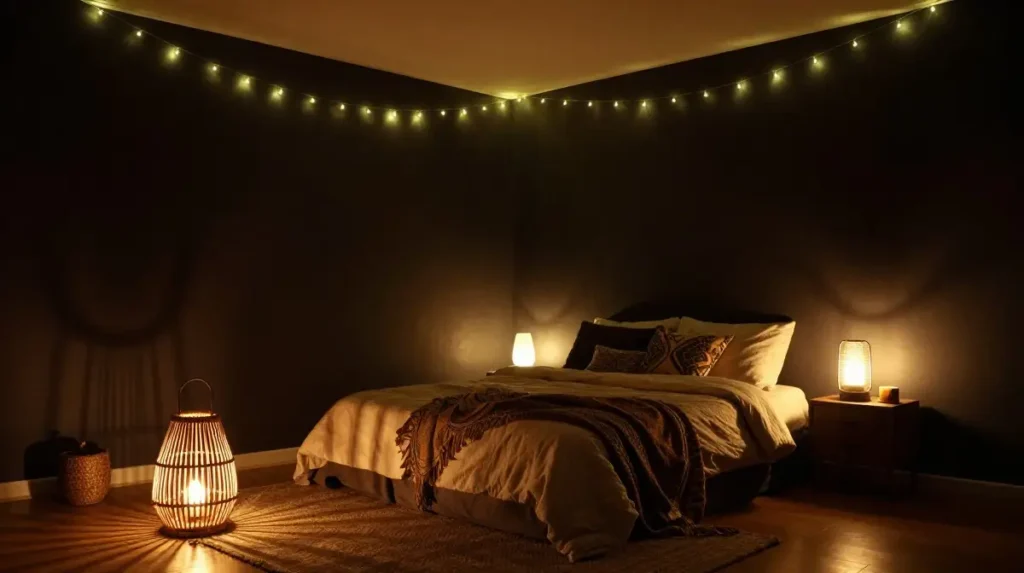 Get Creative with Boho Bedroom Lighting