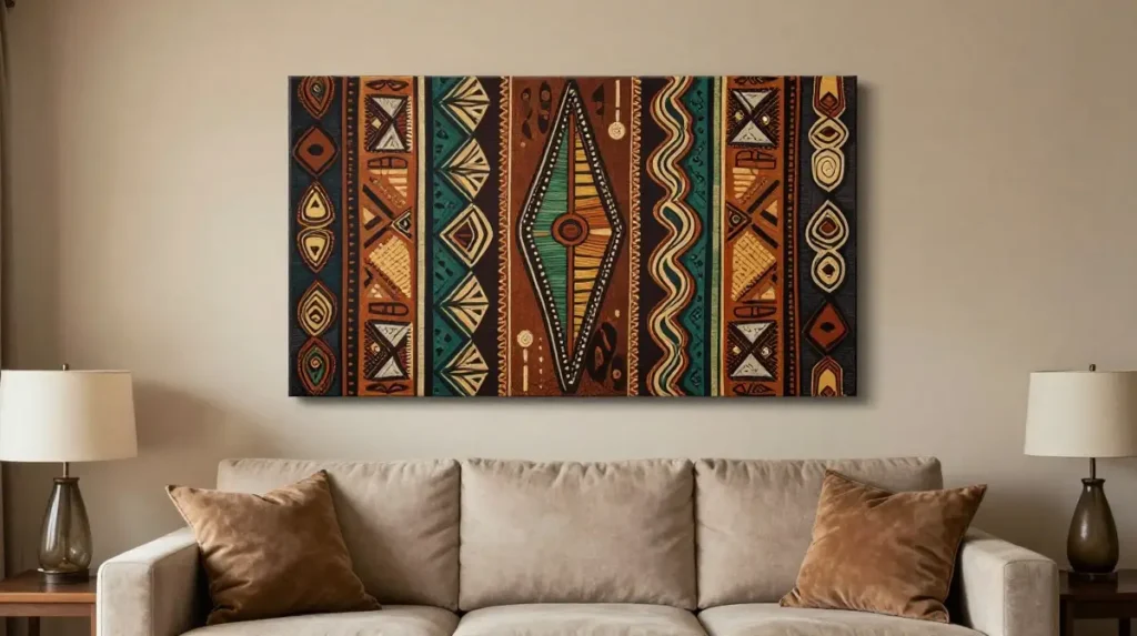 Hang African Inspired Wall Art