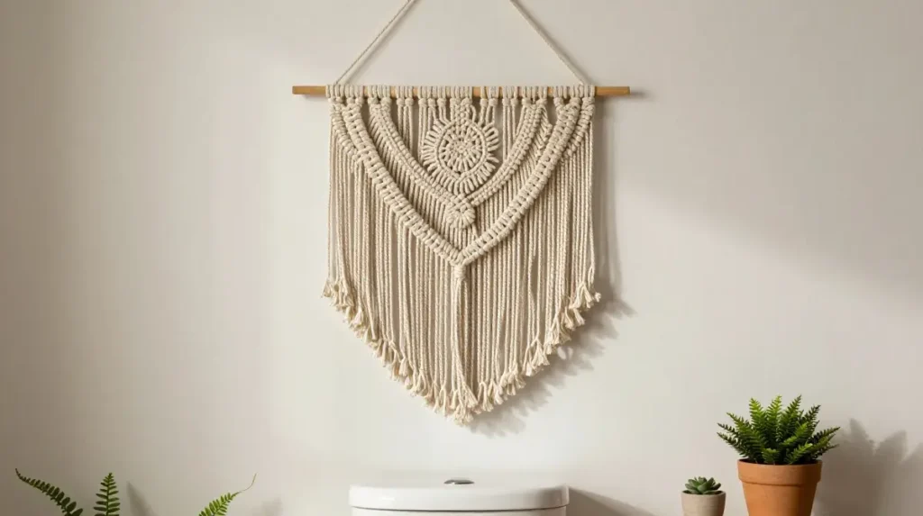 Hang a Macrame Wall Piece