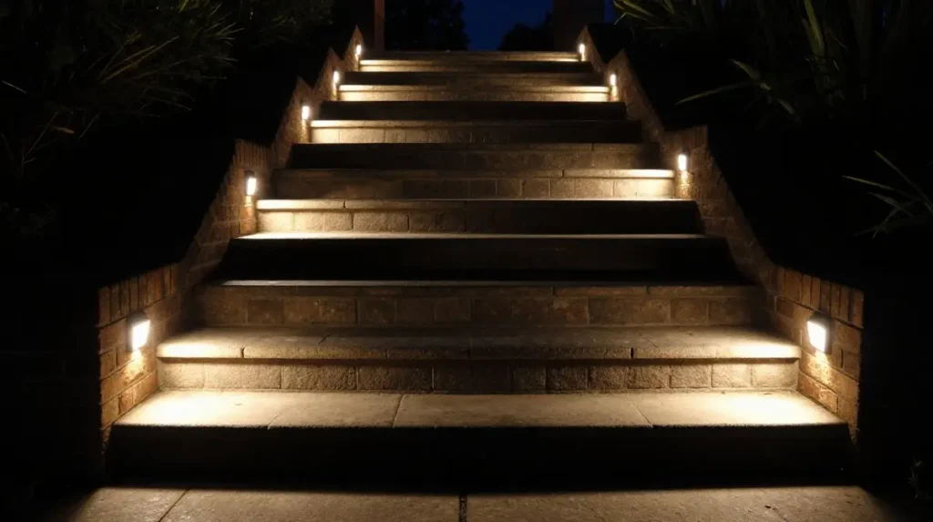 In-Ground Uplighting for Dramatic Effect