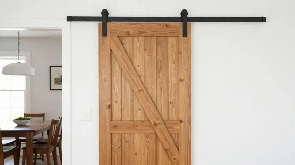 Install a Sliding Barn Door for Character