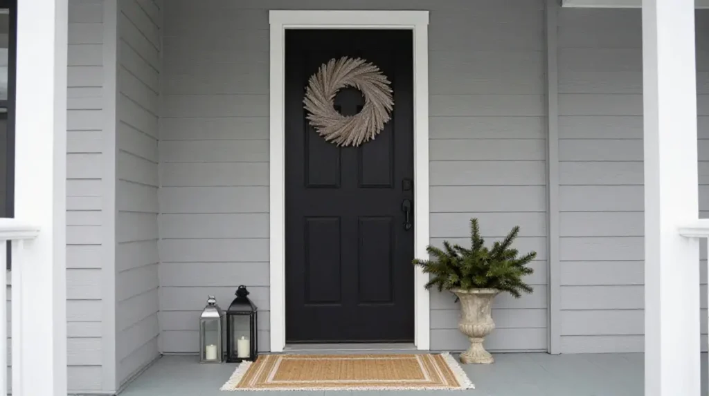 Keeping a Small Porch from Feeling Cluttered in Winter