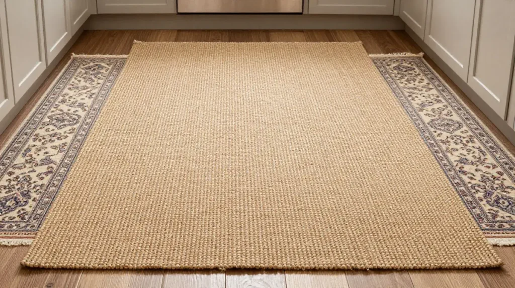 Layer Rugs for Coziness