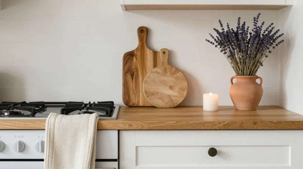 Layer Soft Textures and Seasonal Decor for Final Warmth