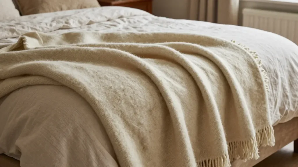 Layer in Wool Blankets and Throws
