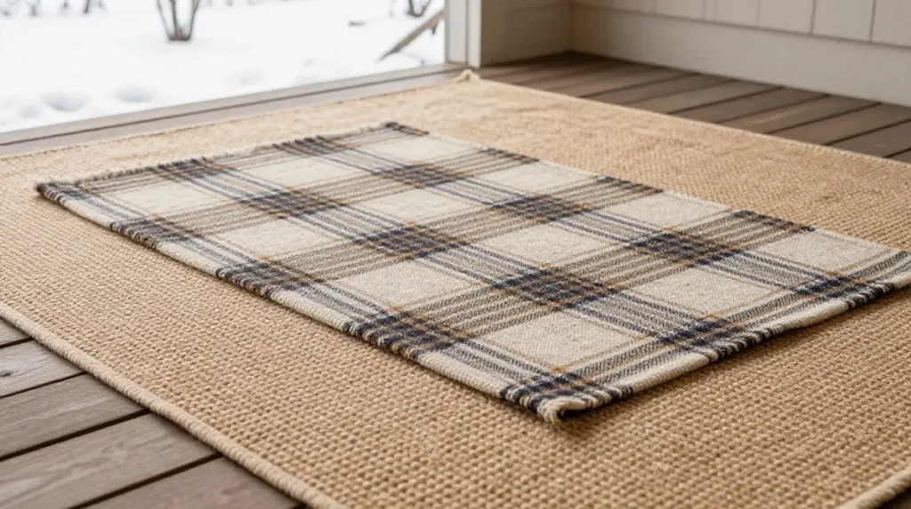 Layering Outdoor Rugs for Warmth and Texture