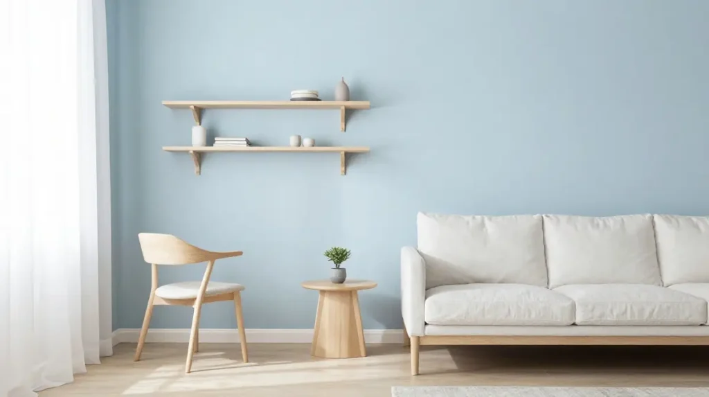 Light Blue Painted Walls for a Relaxed Everyday Feel