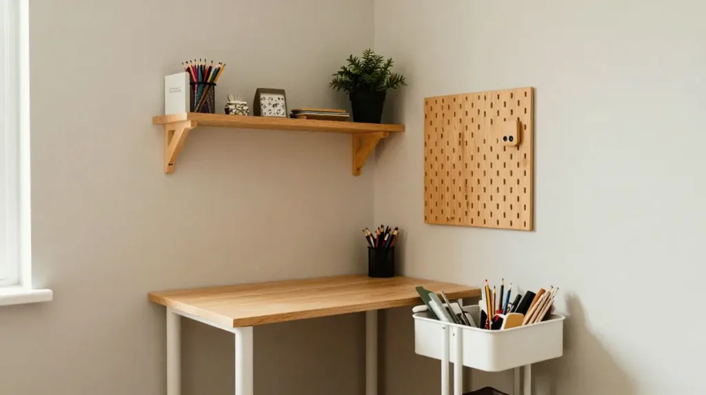 Maximize a Corner with a Compact Hobby Station