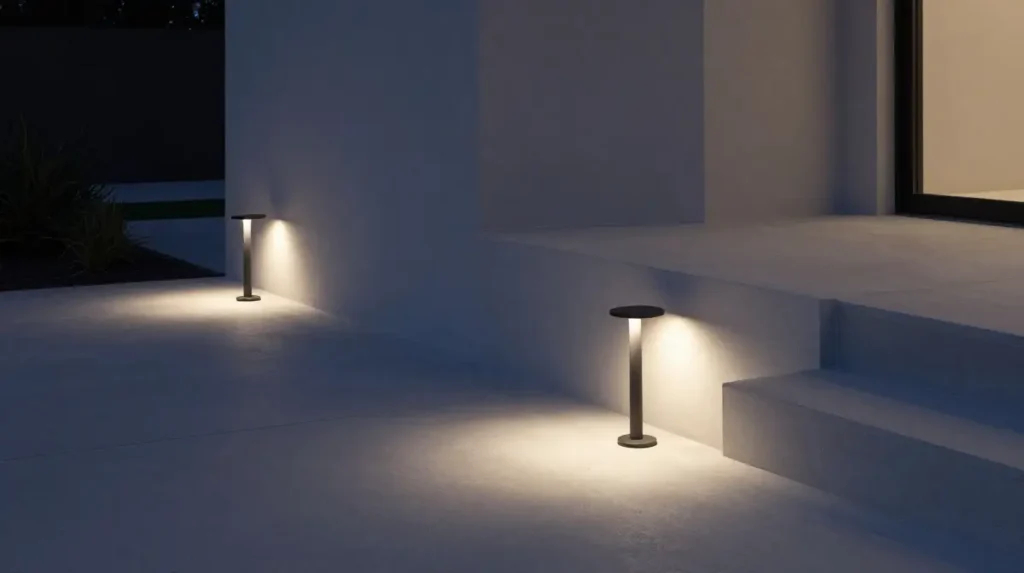 Minimalist Recessed Bollards for Contemporary Homes