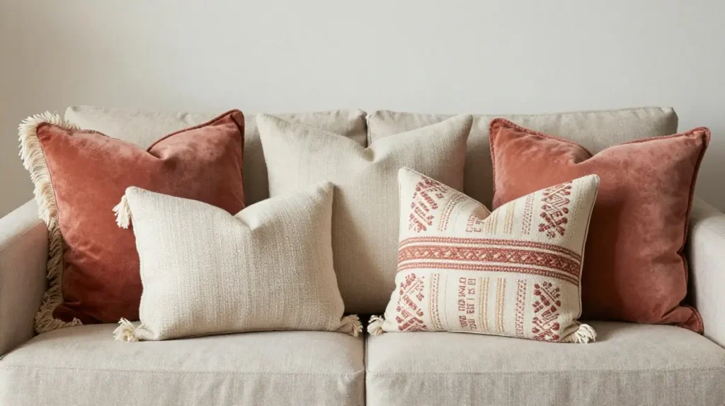 Mix and Layer Throw Pillows